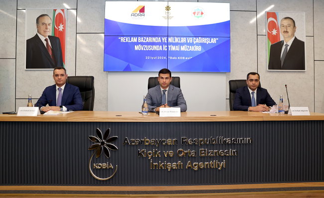 Reklam bazarındakı müasir çağırışlar, bu sahədə biznes fəaliyyəti və imkanlar müzakirə edilib